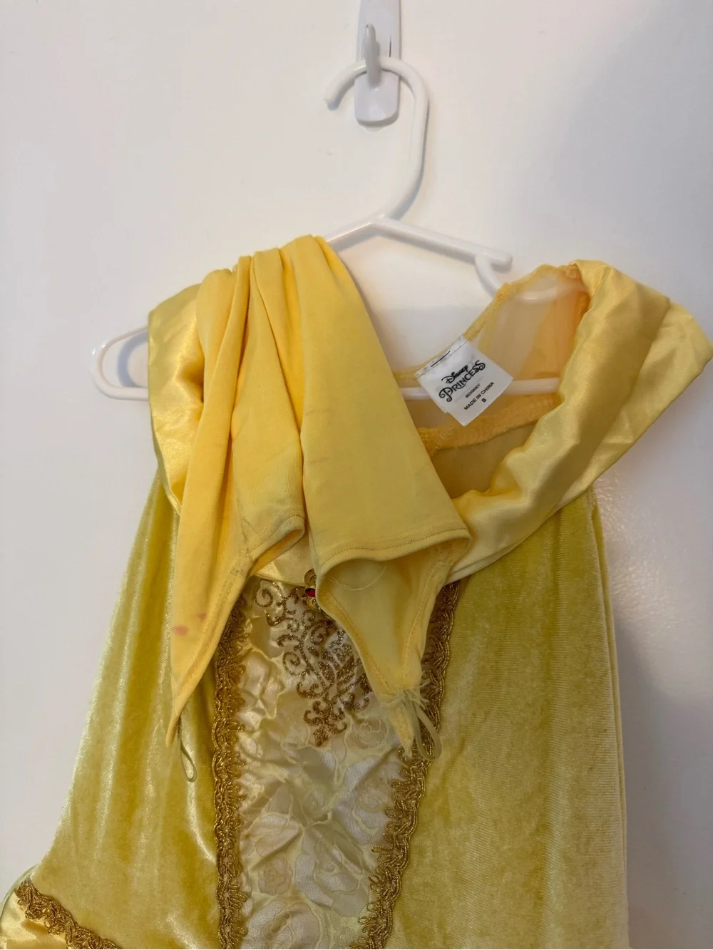Spirit Belle Yellow Princess Ball Gown Kids Costume